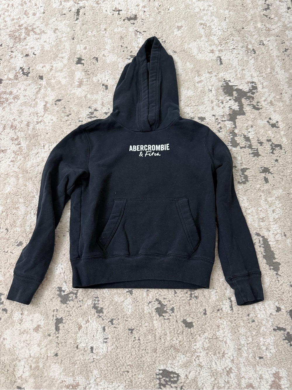 Abercrombie Girls Black Hoodie Size 7/8